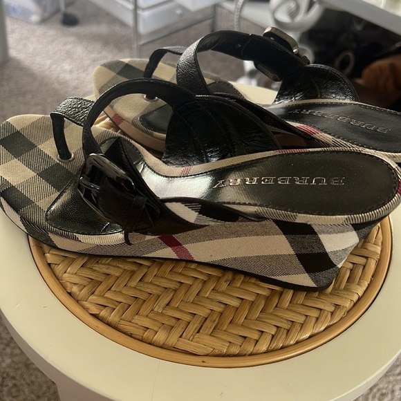 Burberry, wedge sandals in size 40 - Picture 5 of 8